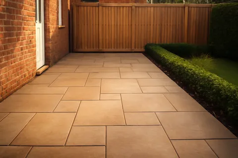 Lush green lawn after NeatSpaceCare programme