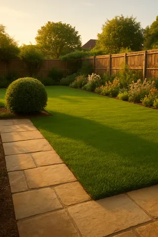 Beautiful garden after NeatSpaceCare transformation